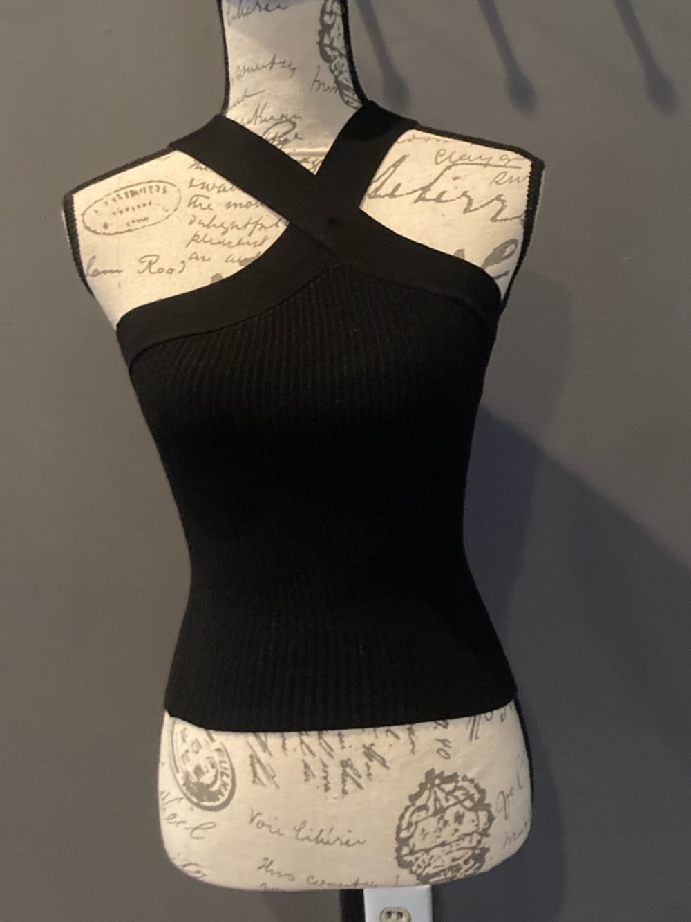 House of Harlow sexy ribbed fitted crop top excellent condition size XS